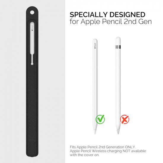 AhaStyle - Apple pencil 2代專用 矽膠收納筆套 (PT80)