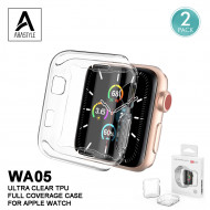 AhaStyle - WA05 Apple Watch Case（2套）超薄膜透明TPU材料屏幕全面保護Apple Watch