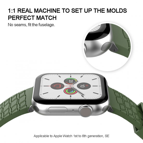 AhaStyle - WA03 矽膠錶帶越野款 Apple Watch 專用