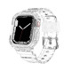 AhaStyle - WG61Apple Watch 系列 7 TPU冰川晶透防摔透明運動錶帶 (41mm)