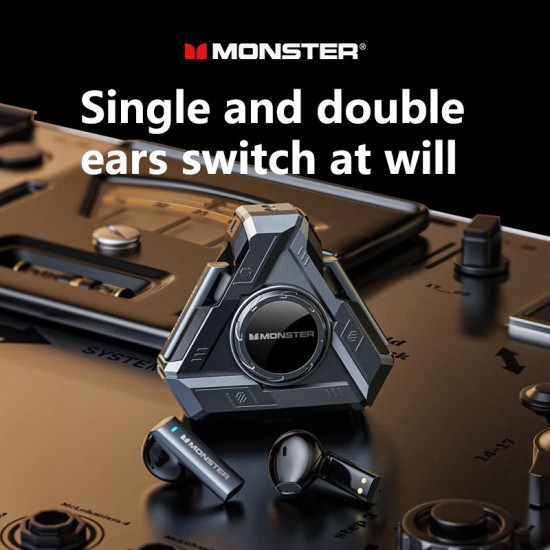 MONSTER - XKT22 降噪半入耳藍牙耳機 指尖陀螺 玩轉音樂