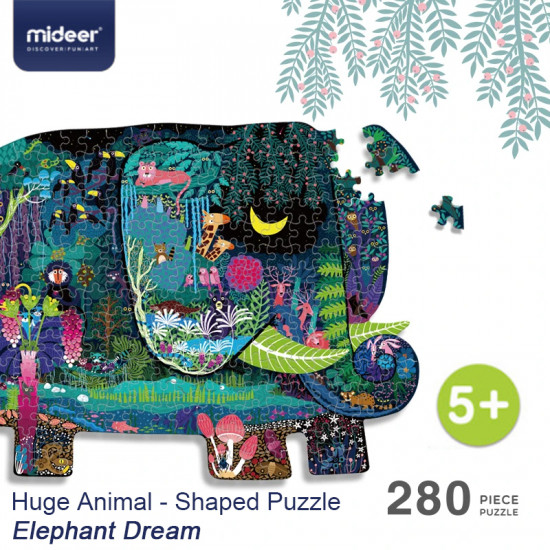 Mideer - 巨大的動物 - 形勢玩具 大象之夢(MD3084)