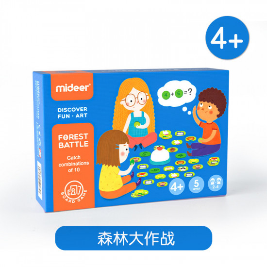 Mideer - 數學棋盤遊戲（攀登大冒险）(MD2085)