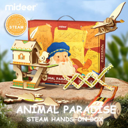 Mideer - STEAM科學創意手工盒 動物樂園 (MD2144)