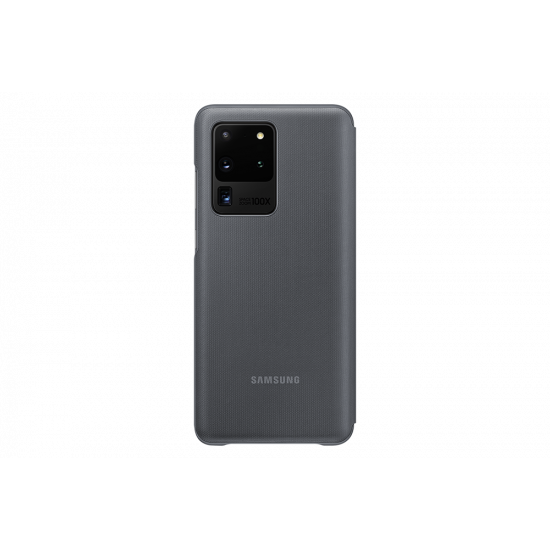 Samsung - Galaxy S20 Ultra 智能LED皮革翻頁式皮套