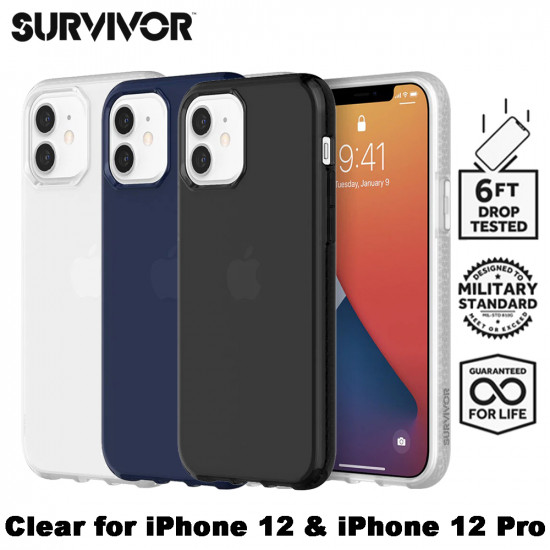 Survivor Clear for iPhone 12 & iPhone 12 Pro