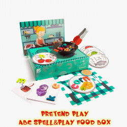 TOP Bright - 裝扮遊戲 ABC拼裝食品盒