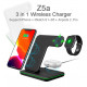 Z5a 三合一無線支架式充電器 快充手錶耳機安卓通用  (原裝香港保養90天)