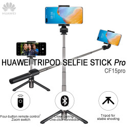 Huawei - CF15pro Bluetooth Tripod Selfie Stick pro