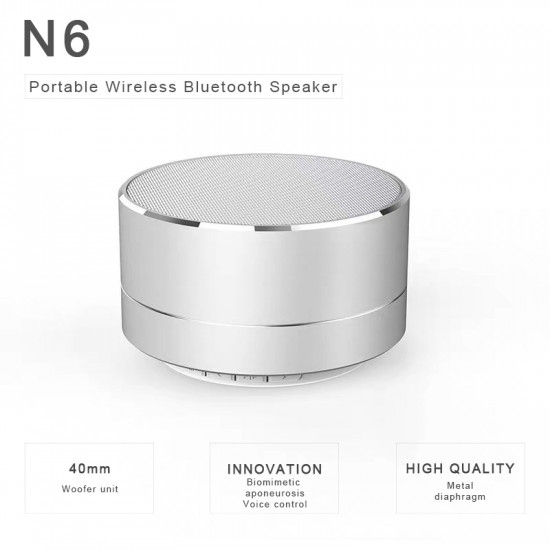 N6 Portable Wireless Bluetooth Speaker (Hong Kong Warranty Period 90 days)