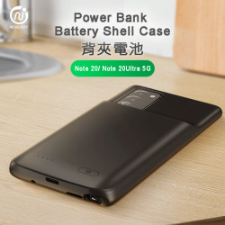 Power Bank Battery Shell Case 6000mAh For Samsung Note 20 / Note20 ultra  (Hong Kong Warranty Period 90 days)