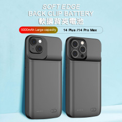 Power Bank Battery Shell Case 5000mAh For iPhone 14+ / 14 Pro Max (Hong Kong Warranty Period 90 days)