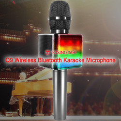TOSING - Q9 Wireless Bluetooth Karaoke Microphone (English Version)(Black Color) (Hong Kong Warranty Period 90 days)