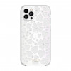 kate spade New York - Protective Hardshell Case  Clover Hearts Knockout  Pearlized White/Clear/Gems (12 and 12pro / 12pro max) (CHKNW)